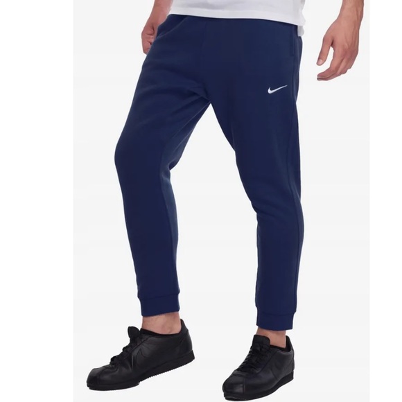 Nike Pants Nike Sportswear Club Fleece Tapered Jogger Navy 222